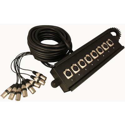 8 Inputs Stage Box Snake (INPUTS Only) 10m