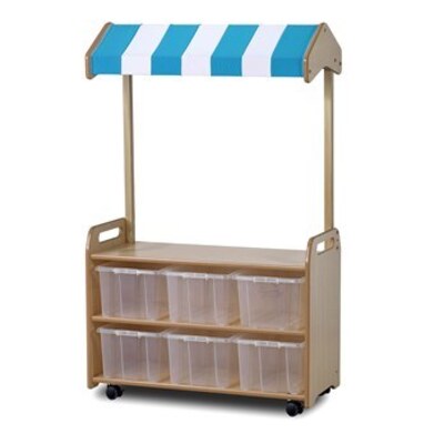 Mobile Tall Unit with Shop Canopy