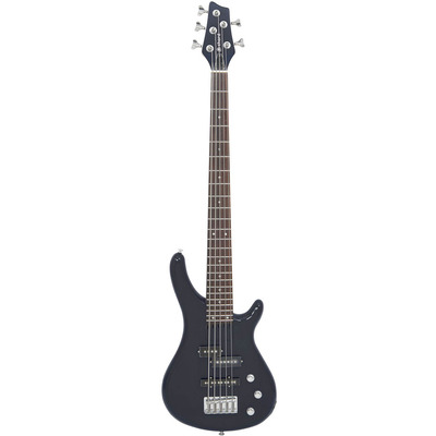 5 String Black Electric Bass Guitar