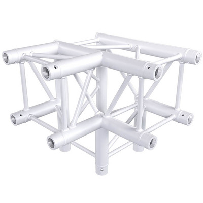 Contestage Quatro290 50mm Truss 3 Way Corner -ÿWhite