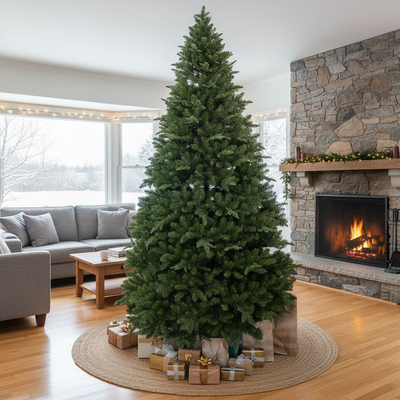 Windsor Fir Artificial PE Christmas Tree 6.5FT, 7.5FT, 8.5FT, 10FT, 8.5ft (2.6m)