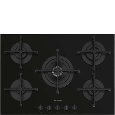 Smeg PV275B 75cm Gas Hob