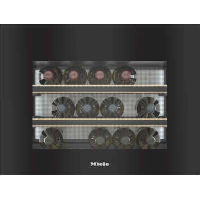 Miele KWT7112iG Built In Wine Conditioning Unit in Obsidian Black