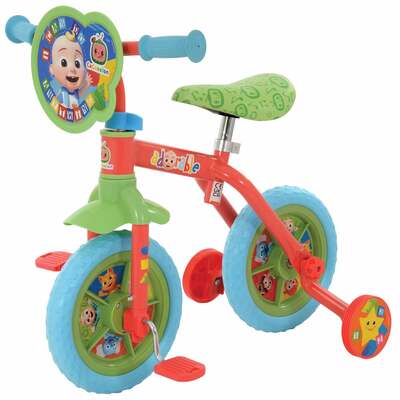 CoComelon 2-in-1 10" Wheel Size Training Bike
