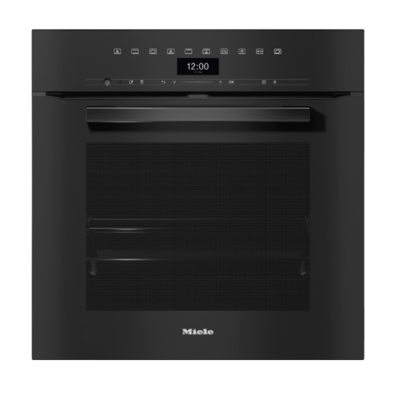 Miele H7464BP Obsidian Black Built In Single Oven