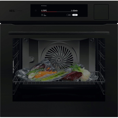 AEG PO9000ST SteamPro Single Oven with Steam Cleaning