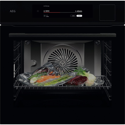 AEG NBP9S831AB SteamPro Single Oven with Steam Cleaning